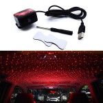 Car Star Night Light Romantic Auto Rotatable Roof Lamp Car Portable Adjustable Angle USB Projector Night Light Interior Decoration