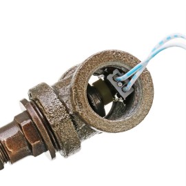 1/2 Inch Vintage Steampunk Lamp Stop Valve Light Switch with Wire Iron Valve for Loft Style Water Pipe Fixtures Lighting