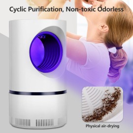 Electric USB Mosquito Killer Lamp Physical Air-drying Silent Anti-mosquito Trap for Bedroom Dormitory Mother Baby Applicable