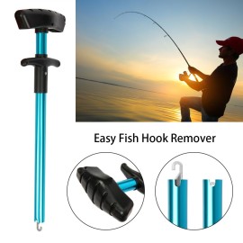 Easy Fish Hook Remover Puller Fishing Tool T-Handle Extractor Tackles Detacher
