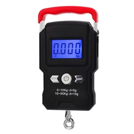 Fishing Scale Electronic Digital  Scale 110LB 50KG Hanging Hook Scale LCD Screen Portable Weighing Scales