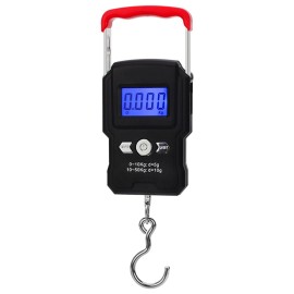 Fishing Scale Electronic Digital  Scale 110LB 50KG Hanging Hook Scale LCD Screen Portable Weighing Scales