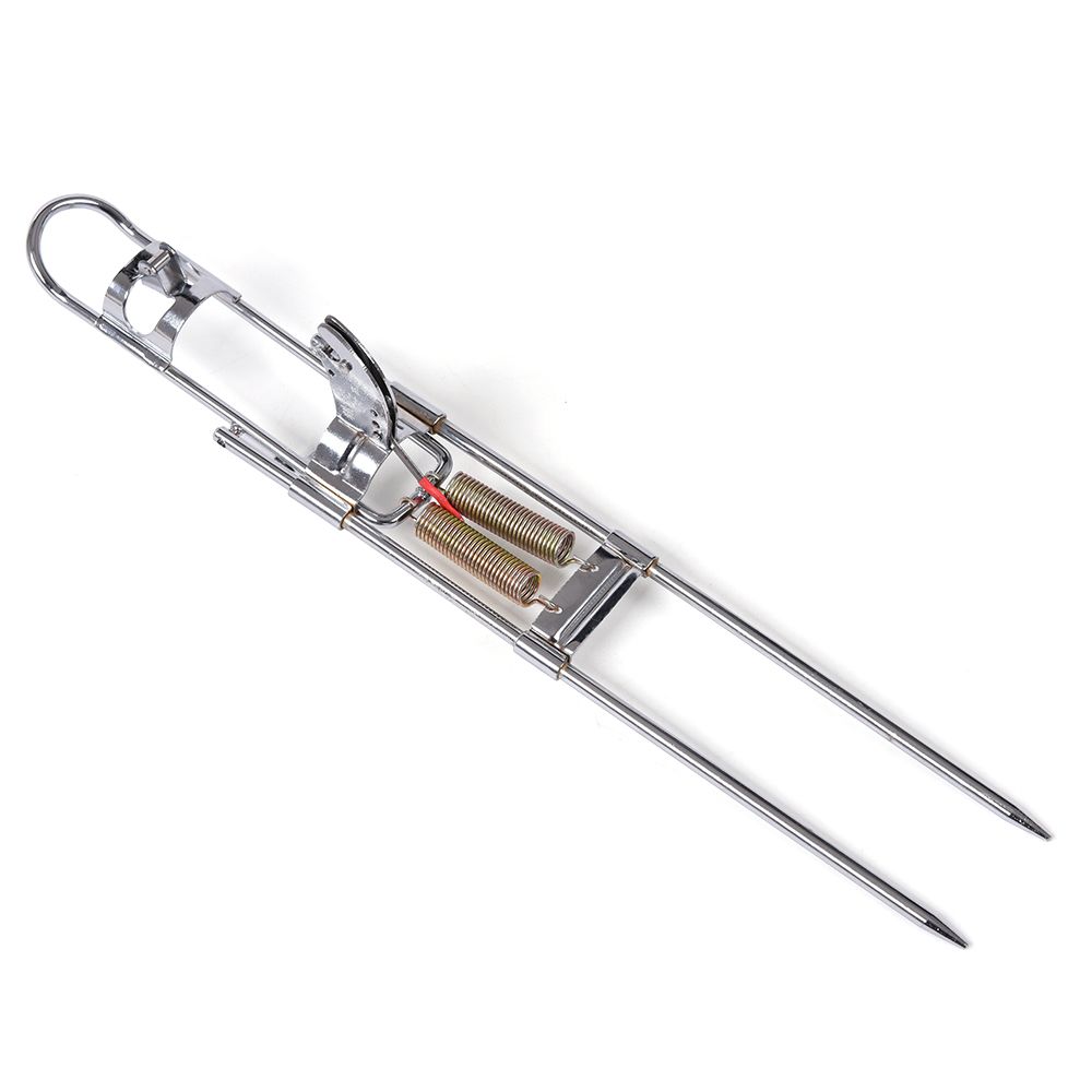 Automatic Double Spring Angle Pole Fish Pole Bracket Standard Fishing Rod Holder 453g