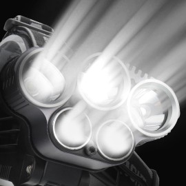 Rechargeable LED Headlamp Adjustable Angle Head Flashlight Bike Light Fishing Outdoor Headlamp Head Light