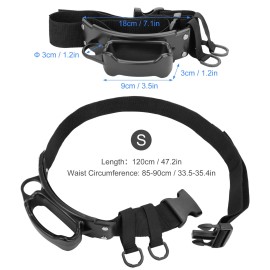 Adjustable Fishing Fighting Belt Fishing Rod Holder Offshore Stand Up Fishing Fighting Belt Waist Rod Holder Fishing Tool for Big Fish
