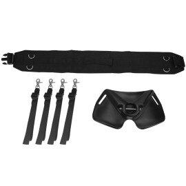 Adjustable Fishing Fighting Belt Fishing Rod Holder Offshore Stand Up Fishing Fighting Belt Waist Rod Holder Fishing Tool for Big Fish
