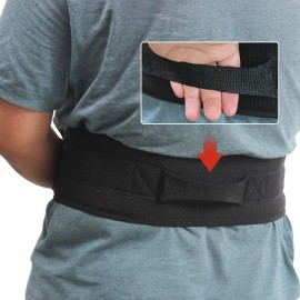Adjustable Fishing Fighting Belt Fishing Rod Holder Offshore Stand Up Fishing Fighting Belt Waist Rod Holder Fishing Tool for Big Fish