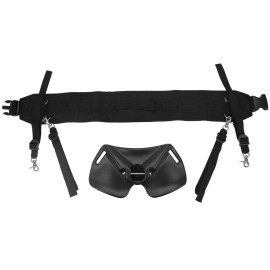 Adjustable Fishing Fighting Belt Fishing Rod Holder Offshore Stand Up Fishing Fighting Belt Waist Rod Holder Fishing Tool for Big Fish