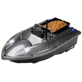 GPS Fishing Bait Boat with Single Bait Containers Automatic Bait Boat with Remote Control