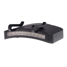 11 LED Clip-On Caplight White Light Lamp Hands Free for Cycling Hiking Camping Night Fishing
