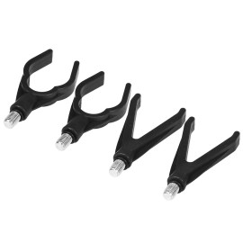 9pcs Fishing Rod Rest Fishing Pole Holder Bite Alarm Bar Set with Storage Bag