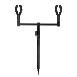 9pcs Fishing Rod Rest Fishing Pole Holder Bite Alarm Bar Set with Storage Bag