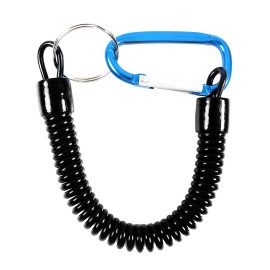 Multifunctional Fishing Pliers Scissors Fishing Line Cutter Hook Remover Fishing Clamp Tool with Coiled Lanyard