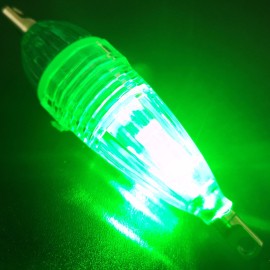 5pcs Waterproof Underwater LED Fishing Light Fish Lure Attracting Light Lamp with Squid Jig Hooks