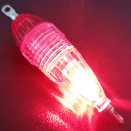 5pcs Waterproof Underwater LED Fishing Light Fish Lure Attracting Light Lamp with Squid Jig Hooks