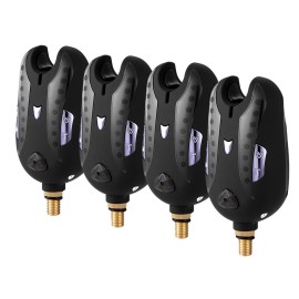 Adjustable Retractable Carp Fishing Rod Stand with LED Bite Alarms Swingers