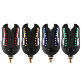 Adjustable Retractable Carp Fishing Rod Stand with LED Bite Alarms Swingers