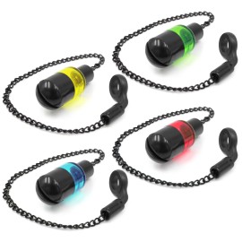 Adjustable Retractable Carp Fishing Rod Stand with LED Bite Alarms Swingers