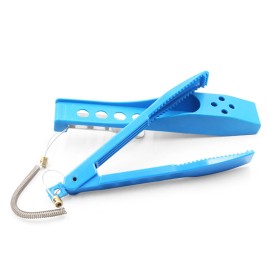 Fish Gripper with Lanyard Storage Sleeve Fishing Clamp Controller Grabber