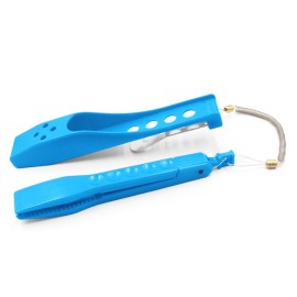 Fish Gripper with Lanyard Storage Sleeve Fishing Clamp Controller Grabber