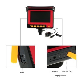 4.3'' Color Digital LCD 1000TVL Fish Finder IR LED Fishing Camera Monitor Underwater Fishing Camera 20M Cable