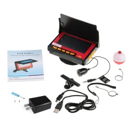 4.3'' Color Digital LCD 1000TVL Fish Finder IR LED Fishing Camera Monitor Underwater Fishing Camera 20M Cable