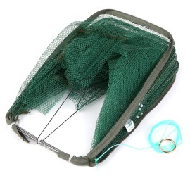Foldable Fishing Net Hexagon 6 Hole Fishing Net Shrimp Cage Trap Minnow Crab Baits Mesh Trap Net