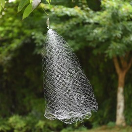 2pcs Copper Spring Shoal Fishing Netting with Luminous Beads Mesh Net for Night Fishing Fishing Tackle