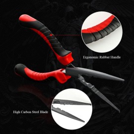 Portable Fishing Pliers Fish Lure Hook Remover Line Cutter Scissors Fishing Tackle Accessories