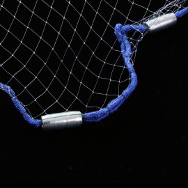 Fishing Casting Net 7.8FT Fishing Net Saltwater Freshwater Bait Fish Net Hand Cast Fishing Net with Weights