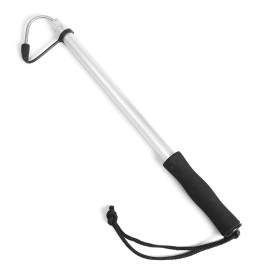 120cm Telescopic Stainless Steel Ice Fishing Gaff Outdoor Sea Fishing Spear Hook Tackle Tool