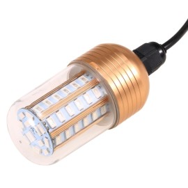 12V-60V 30W 60 LEDs Underwater Night Fishing Light Submersible LED Lamp Bait Squid Fish Attracting Light Fish Finder Light with Cord