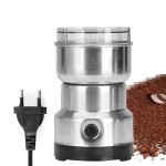 Multifunction Smash Machine Electric Cereals Grain Grinder Mill Spice Herbs Pulverizer Grinding Machine Tool Stainless Steel Electric Coffee Bean Grinder for Home
