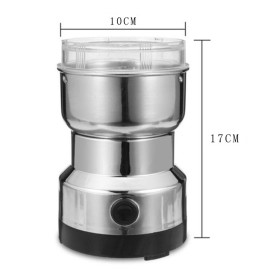 Multifunction Smash Machine Electric Cereals Grain Grinder Mill Spice Herbs Pulverizer Grinding Machine Tool Stainless Steel Electric Coffee Bean Grinder for Home