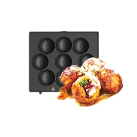 Waffle Plates 14*14cm Black Style C  for Waffle Maker Type3003