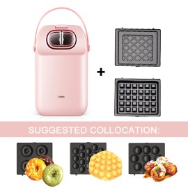 Waffle Plates 14*14cm Black Style C  for Waffle Maker Type3003