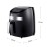 Air Fryer 1000W 3L Electric Hot Air Fryer Oven with LED Digital Screen Oil Free Nonstick Pot with Knob Timer Temperature Control Air Fryer EU Plug