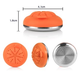 Refillable Coffee Capsules Espresso Capsules Stainless Steel Coffee Maker Pod Filters Cup Compatible with Didiesse Frog Coffee Machine