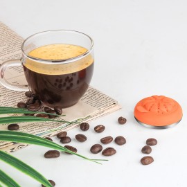 Refillable Coffee Capsules Espresso Capsules Stainless Steel Coffee Maker Pod Filters Cup Compatible with Didiesse Frog Coffee Machine