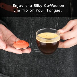 Refillable Coffee Capsules Espresso Capsules Stainless Steel Coffee Maker Pod Filters Cup Compatible with Didiesse Frog Coffee Machine