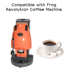 Refillable Coffee Capsules Espresso Capsules Stainless Steel Coffee Maker Pod Filters Cup Compatible with Didiesse Frog Coffee Machine