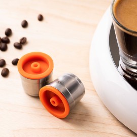 Stainless Steel Coffee Capsule Refillable Coffee Capsules Espresso Capsules Compatible with illy Coffee Machine