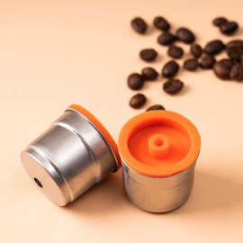 Stainless Steel Coffee Capsule Refillable Coffee Capsules Espresso Capsules Compatible with illy Coffee Machine
