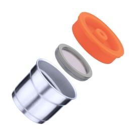 Stainless Steel Coffee Capsule Refillable Coffee Capsules Espresso Capsules Compatible with illy Coffee Machine