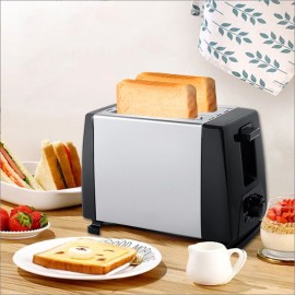 Toaster Maker Home Stainless Steel can Toast Two Pieces Breakfast Bread Sandwich Light Food Maker