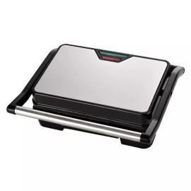 Panini Maker Household Stainless Steel 850W High Power Nonstick Pan Steak Machine Sandwich Machine Barbecue Machine Breakfast Machine