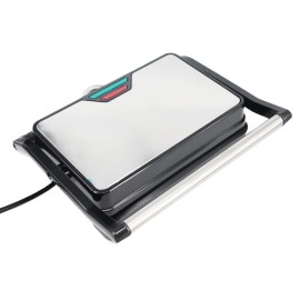 Panini Maker Household Stainless Steel 850W High Power Nonstick Pan Steak Machine Sandwich Machine Barbecue Machine Breakfast Machine