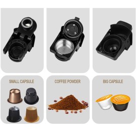 Coffee Machine Home Portable Capsule Hotel Single Cup Drip Coffee Maker Espresso Device