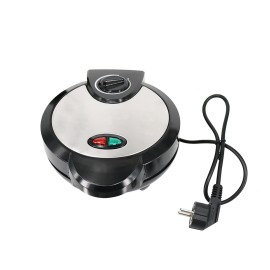 1200W Electric Ice Cream Cone Maker With Roller Waffle Cone and Bowl Maker Nonstick Waffle Baking Iron Machine Stainless Steel Housing for Home Breakfast
