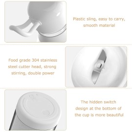 Juicer Cup Portable USB Charging Mini 300ml Small Blender 40W Power 18000 rpm Juicer Electric Accompanying Juice Cup